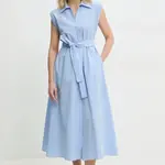 Šaty Answear.LAB modrá barva, midi