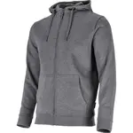 Mikina s kapucí PORA, XL, šedá, STALCO