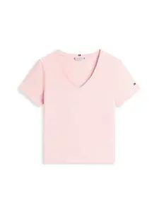 TOMMY HILFIGER Tričko  ružová