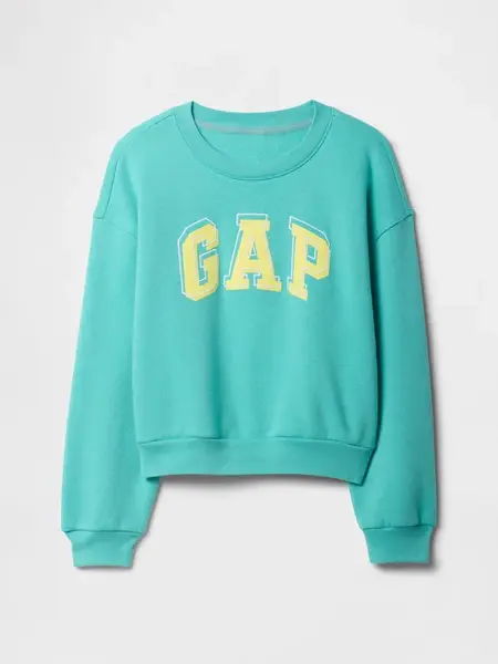 GAP Dětská oversize mikina s logem - Holky