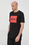 HUGO Bavlněné tričko HUGO Dulive222