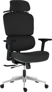 MERCURY Ergonomická kancelářská židle DAKOTA BLACK, černá