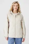 Bunda Medicine dámská, béžová barva, přechodná, oversize