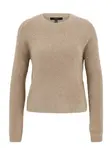 Vero Moda Petite Sveter 'VMPUFF'  tmavobéžová