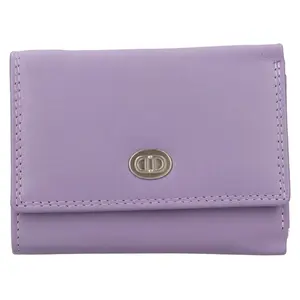 Dámská kožená peněženka DD Anekta Jiřina - fialová