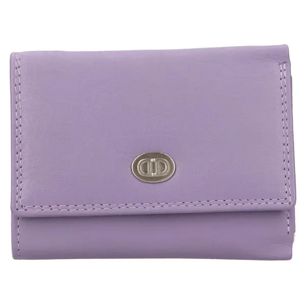 Dámská kožená peněženka DD Anekta Jiřina - fialová