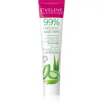 Eveline Cosmetics 99% Natural Aloe Vera zklidňující depilační krém linie bikin a podpaží 125 ml