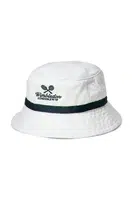 Dětský bavlněný klobouk Polo Ralph Lauren Wimbledon Collection bílá barva, 320970406001