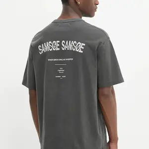 Bavlněné tričko Samsoe Samsoe SASWIRL