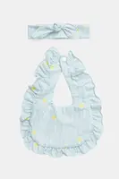 Kojenecký bryndák a čelenka United Colors of Benetton 2-pack