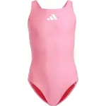 adidas 3 BARS Dívčí plavky, růžová, velikost