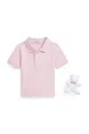 Polo tričko Polo Ralph Lauren růžová barva, 320940294002