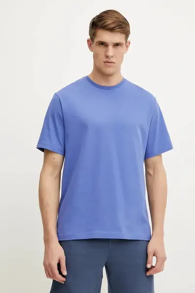 Bavlněné tričko The North Face Relaxed fialová barva, NF0A8C356IF1