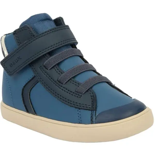 Geox B GISLI Chlapecká volnočasová obuv, modrá, velikost