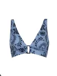 VIVID Bikinový top  modrá / námornícka modrá