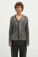 Svetr s příměsí vlny Paul Smith šedá barva, M1R-917Y-N02506