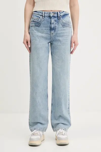 Džíny Tommy Jeans dámské, high waist, DW0DW21418