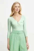 Svetr z hedvábné směsi Elisabetta Franchi