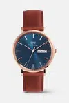 Hodinky Daniel Wellington hnědá barva, DW00100830