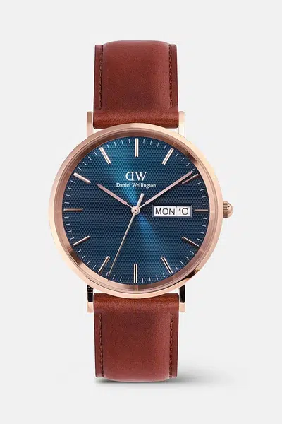 Hodinky Daniel Wellington hnědá barva, DW00100830