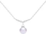Preciosa Něžný stříbrný náhrdelník s pravou perlou Samoa 5308 00