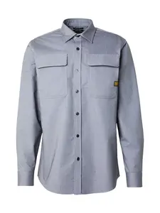 G-STAR Košeľa  modrosivá