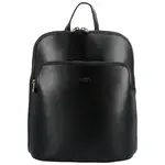 Kožený dámský stylový batoh Fabiola, černá