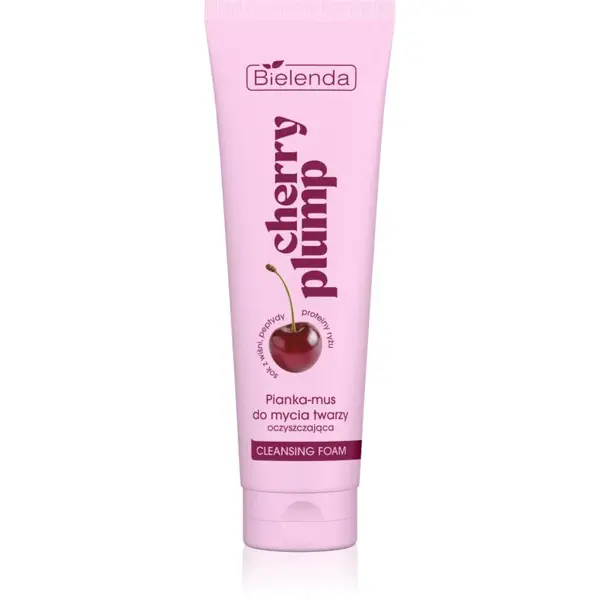 Bielenda Cherry Plump čisticí a odličovací pěna 130 g