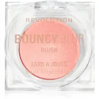 Revolution Bouncy Blur rozjasňujúca lícenka odtieň Light as a Cloud Peachy Pink 5.5 g