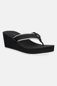 Šľapky Tommy Hilfiger WEDGE BEACH SANDAL