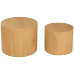 Carryhome SADA STOLKŮ, barvy dubu