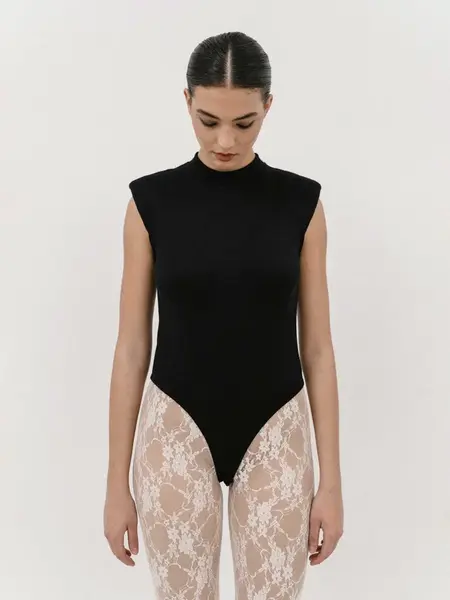 4TAILORS Blúzkové body  čierna