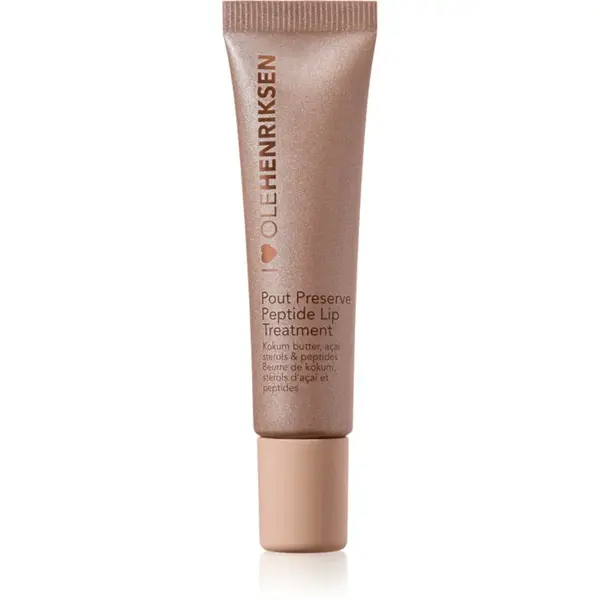 OLEHENRIKSEN Pout Preserve Peptide Lip Treatment hydratačný lesk na pery odtieň Crème Brûlée Glimmer 12 ml