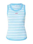JOOP! Jeans Top 'Tiani'  nebesky modrá / biela