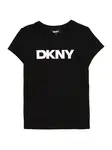 DKNY Tričko  čierna / biela