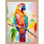 Euroart OBRAZ NA KOVU, zvířata, 60/80/4 cm