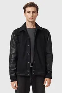 AllSaints Kožená bunda AllSaints ENDLETON