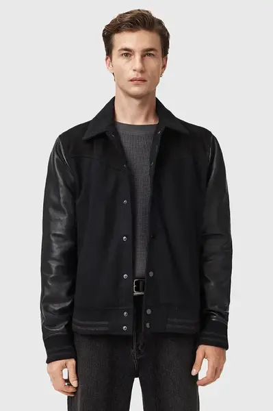 AllSaints  Kožená bunda  ENDLETON