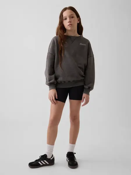 GAP Kids Žebrované biker šortky - dívky