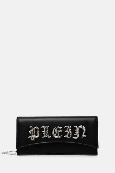 Philipp Plein Kožená listová kabelka Philipp Plein