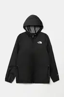 Dětská bunda The North Face TEEN ZIPLINE RAIN JACKET černá barva, NF0A8B7ZJK31
