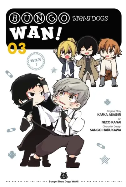 Bungo Stray Dogs: Wan!, Vol. 3 - Kafka Asagiri, Sango Harukawa, Neco Kanai, Kevin Gifford