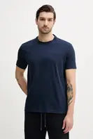 Bavlněné tričko Paul&Shark tmavomodrá barva, 25411047