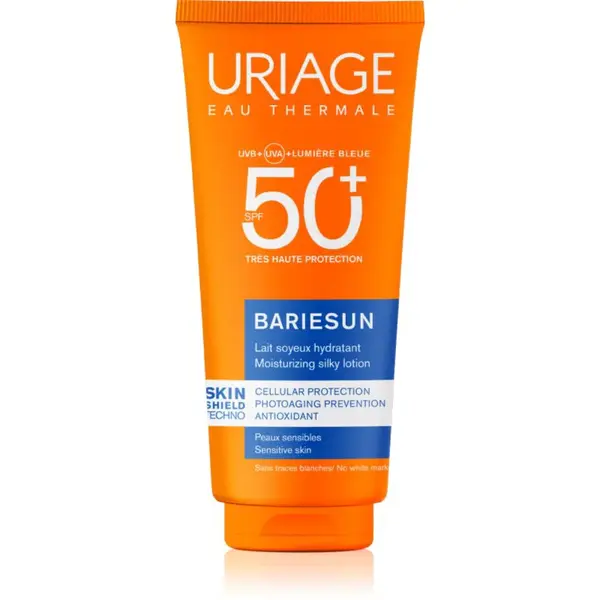 Uriage Bariésun Silky Lotion SPF 50+ ochranné mlieko na telo a tvár SPF 50+ 100 ml