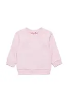 Dětská bavlněná mikina Marni MS319B SWEAT-SHIRT růžová barva, s potiskem, M01437