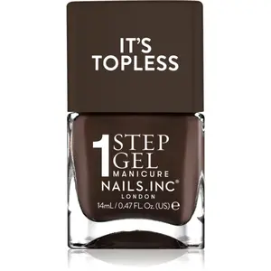 Nails Inc. It’s Topless gelový lak na nehty pro dlouhotrvající efekt odstín Kourtney 14 ml