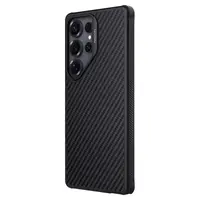 Zadní kryt Nillkin Synthetic Fiber PRO Magnetic pro Samsung Galaxy S25 Ultra, černá