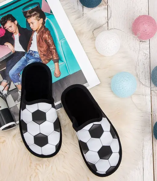 Dětské pantofle Natural Style NS-159 Černé