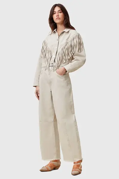 Džíny AllSaints JETT dámské, high waist, W069EC