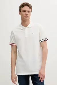 Tommy Jeans  Bavlněné polo tričko